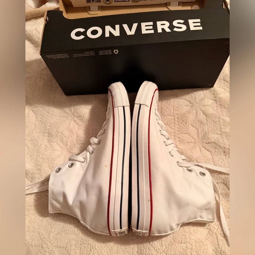 Converse Optical White All Star High-Tops - Picture 5 of 12